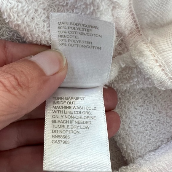 Zella Jamie Space Dye Crew Neck Long Sleeve Sweatshirt in Purple XS & S - Picture 11 of 11